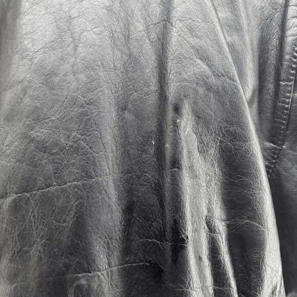 Vintage Harley Davidson Womens Medium Heavy Leather Motorcycle Riding Jacket 80s - Picture 14 of 14